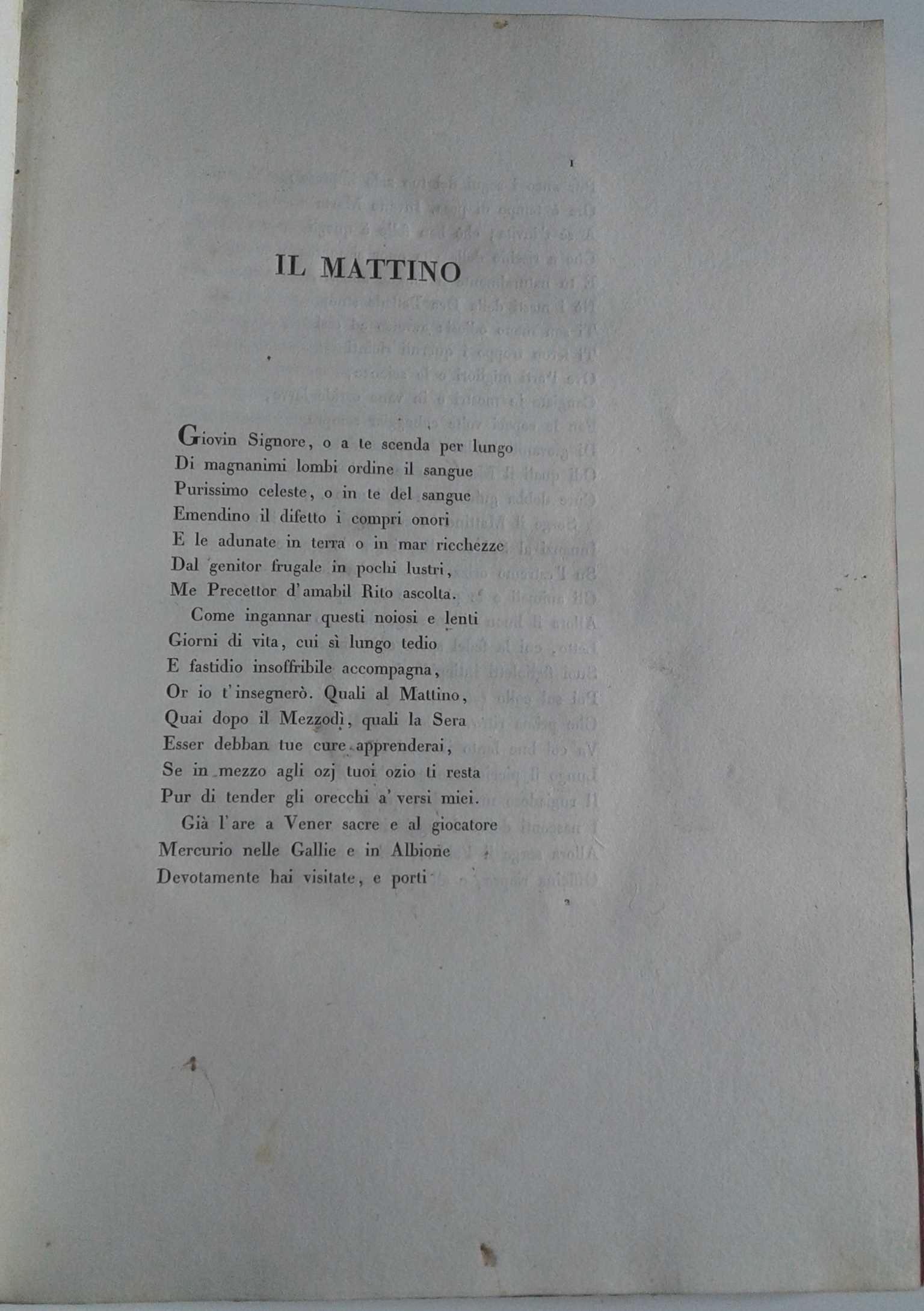 Poesie Di Natale In Milanese.Il Giorno Di Giuseppe Parini Milanese Giuseppe Parini Poesia Italiana Poesia Libreria Dimanoinmano It