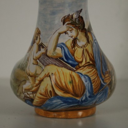 Antik, Vase, antike Vasen, antike Vase, antike italienische Vase, antike Vase, neoklassische Vase, Vase aus dem 19.