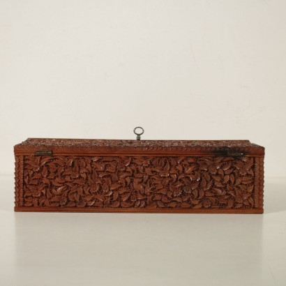 Travel Desk Exotic Wood Indian Manufacture Late 1800s