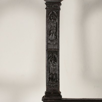 Pair of Iron Neogothical Photo Frames Late 19th Century