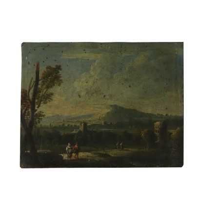 Pittura Antica - Piccolo Paesaggio