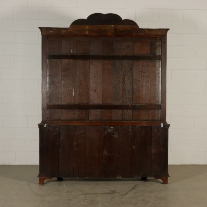 Maple and Oak Bookcase Holland Mid 18th Century