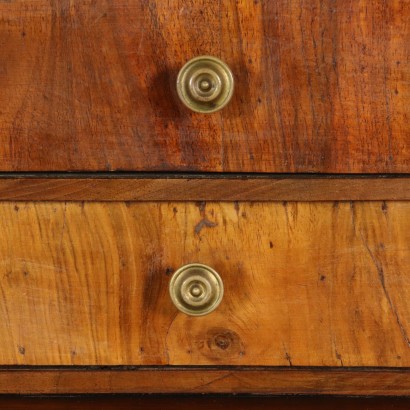 Walnut Burl Drop-Leaf Cabinet Lombardy Italy Mid18th Century