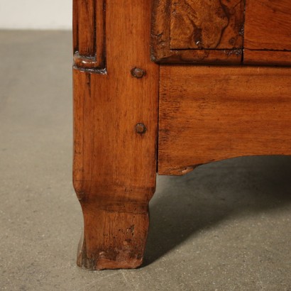 Solid Walnut Cupboard from Piedmont Italy Mid 1700s