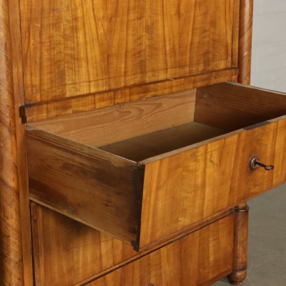 Biedermeier Cabinet with Drop Leaf Austria Mid 1800s