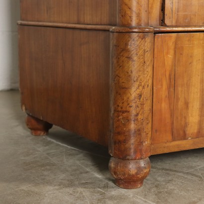 Biedermeier Cabinet with Drop Leaf Austria Mid 1800s