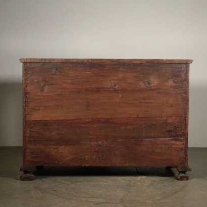 Elegant Maple Walnut Chest of Drawers Austria First Half 18th Century