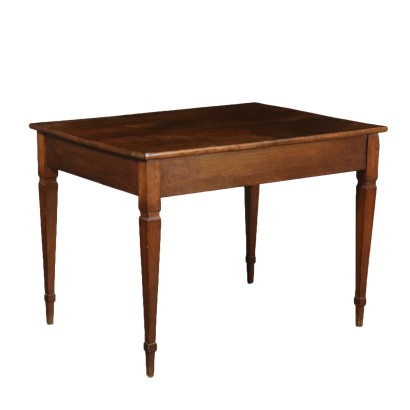 Solid Walnut Coffee Table Italy Early 1800s