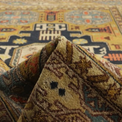 Cotton and Wool Kuba Carpet Azerbaijan 1980s-1990s