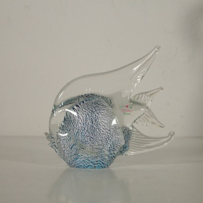 Set of Little Blown and Polychrome Glass Animals by Manifattura Rosis