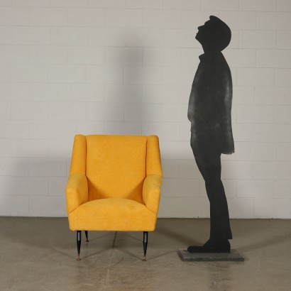 moderne Antiquitäten, moderne Design-Antiquitäten, Sessel, moderne Antiquitäten-Sessel, moderne Antiquitäten-Sessel, italienischer Sessel, Vintage-Sessel, 1950er-1960er-Sessel, 50-60er-Designsessel.