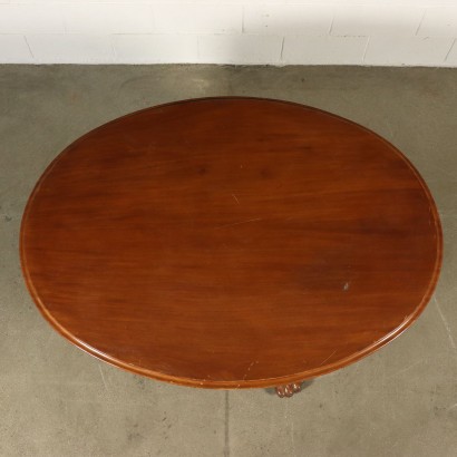 Mahogany Oval Table England Last Quarter 19th Century