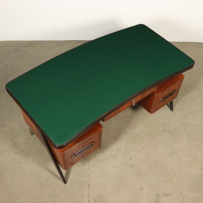 moderne Antiquitäten, moderne Design-Antiquitäten, Schreibtisch, moderner Antiquitäten-Schreibtisch, moderner Antiquitäten-Schreibtisch, italienischer Schreibtisch, Vintage-Schreibtisch, 50er-Jahre-Schreibtisch, 50er-Jahre-Design-Schreibtisch