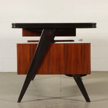 moderne Antiquitäten, moderne Design-Antiquitäten, Schreibtisch, moderner Antiquitäten-Schreibtisch, moderner Antiquitäten-Schreibtisch, italienischer Schreibtisch, Vintage-Schreibtisch, 50er-Jahre-Schreibtisch, 50er-Jahre-Design-Schreibtisch