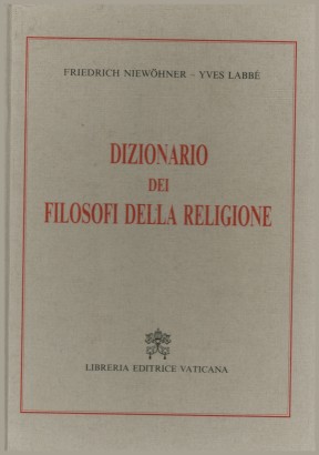 Dizionario dei Filosofi della Religione