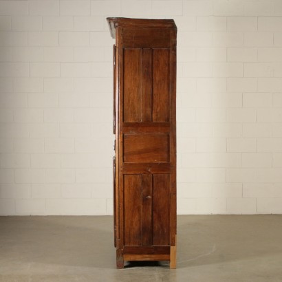 Armoire à quatre Portes Noyer Fer France Motié '700