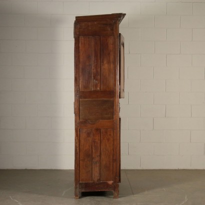 Armoire à quatre Portes Noyer Fer France Motié '700