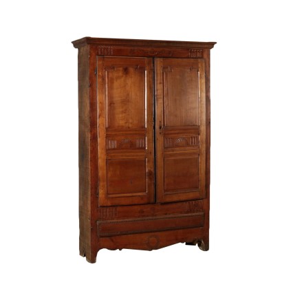 Armoire Néo-Classical Merisier Italie Dernier '700