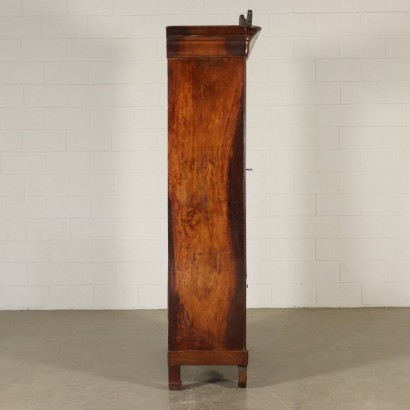 Armoire Réstauration Ronce de Noyer Miroir Italie Deuxième quart '800