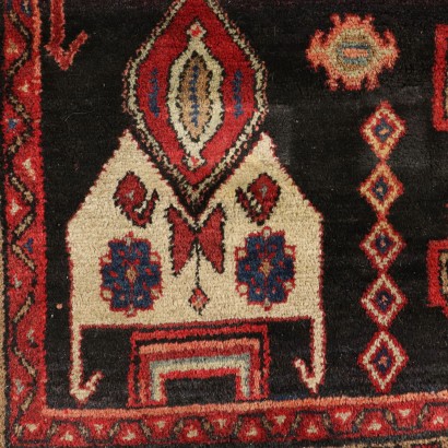 Handmade Mosul Carpet Cotton and Wool Iran 1970s-1980s