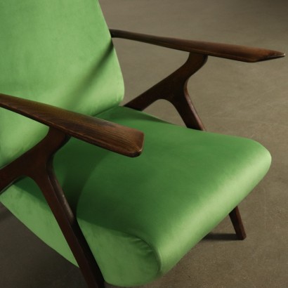 moderne Antiquitäten, moderne Design-Antiquitäten, Sessel, moderne Antiquitäten-Sessel, moderne Antiquitäten-Sessel, italienischer Sessel, Vintage-Sessel, 1950er-Sessel, 50er-Design-Sessel