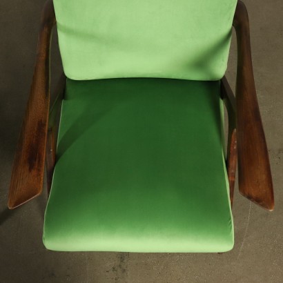 moderne Antiquitäten, moderne Design-Antiquitäten, Sessel, moderne Antiquitäten-Sessel, moderne Antiquitäten-Sessel, italienischer Sessel, Vintage-Sessel, 1950er-Sessel, 50er-Design-Sessel