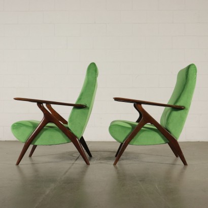 moderne Antiquitäten, moderne Design-Antiquitäten, Sessel, moderne Antiquitäten-Sessel, moderne Antiquitäten-Sessel, italienischer Sessel, Vintage-Sessel, 1950er-Sessel, 50er-Design-Sessel