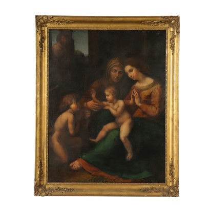 Pittura Antica-Raffaello Sanzio, copia da