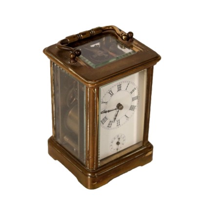 Gilded Bronze Carriage Clock France 19th Century