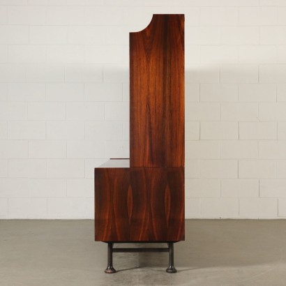 Cupboard Rosewood Veneer Vintage Italy 1960s