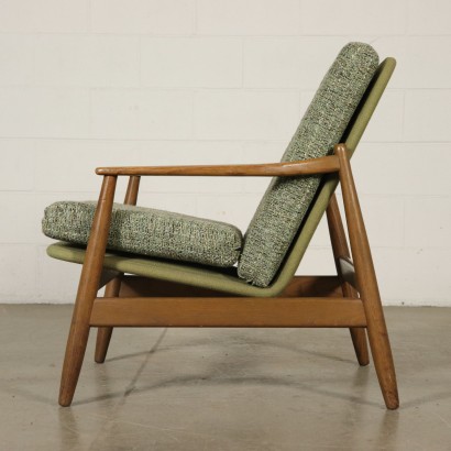 Armchair Designed for Pizzetti Vintage Italy 1960s