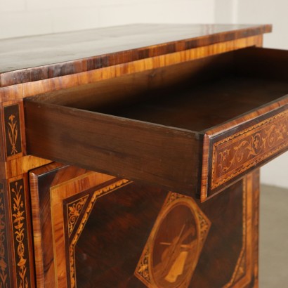 Secretaire Neoclassico Lombardo-particolare