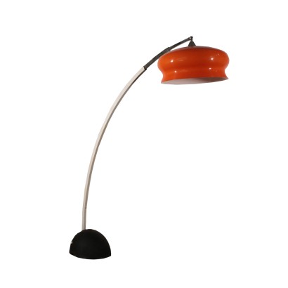 Floor Lamp Methacrylate Metal Vintage Italy 1960s-1970s