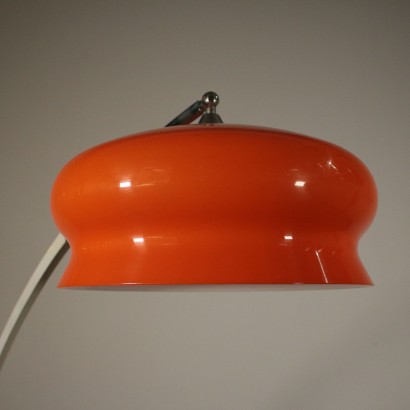 Floor Lamp Methacrylate Metal Vintage Italy 1960s-1970s