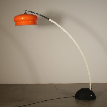 Floor Lamp Methacrylate Metal Vintage Italy 1960s-1970s