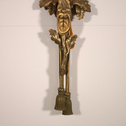 Bronze Sconce Three Arms Italy First Half of 1900s