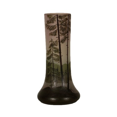 Vase en Style Legras Verre