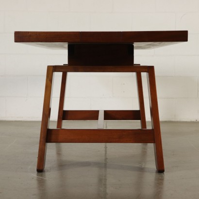 Table by Silvio Coppola Solid Wood Vintage Italy 1960s-1970s