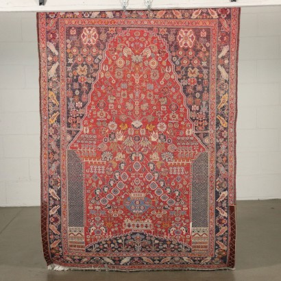 Tapis Kum Coton Laine Fabrication manuelle Iran Années 60-70