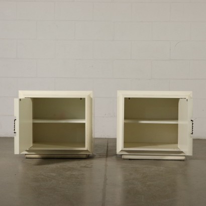 Pair of Bedside Tables by Luciano Frigerio Vintage Italy 1960s-1970s