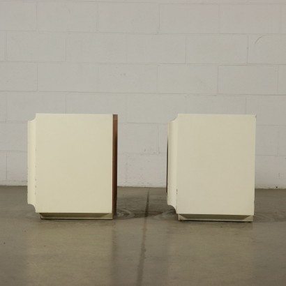 Pair of Bedside Tables by Luciano Frigerio Vintage Italy 1960s-1970s