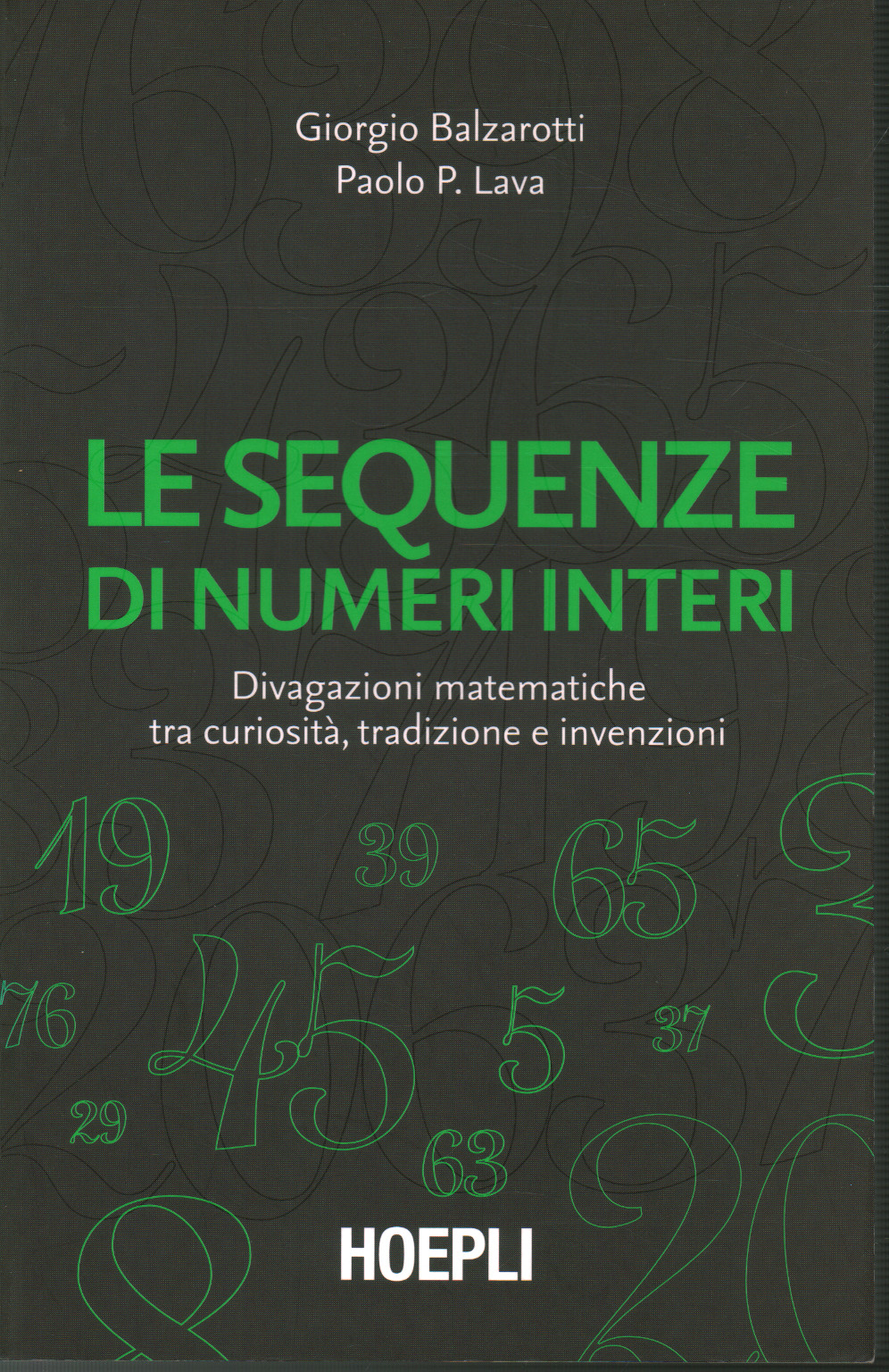 Le sequenze dei numeri interi, s.a.