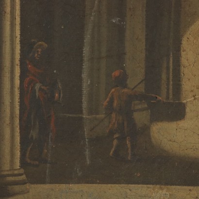 Öl auf Leinwand Italienische Schule 1700