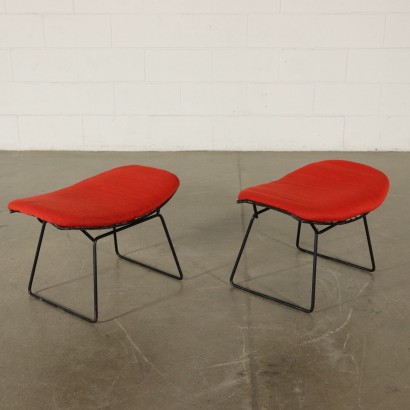 Pair of Armchairs by Harry Bertoia Vintage Italy 1960s