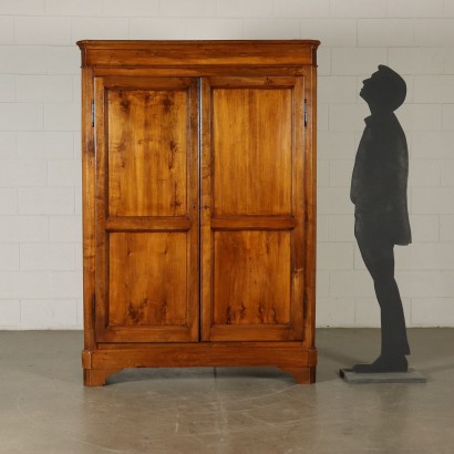 Armoire à deux Vantaux Noyer Italie Première moitié '800