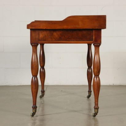 Walnut Writing Desk Manufactured in Italy First Half of 1800s