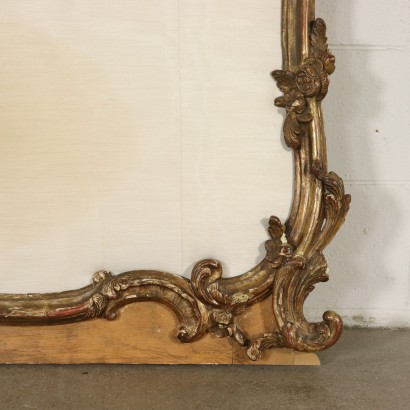 Richly Carved Headboard Italy First Half of 1900s