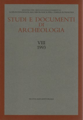 Studi e documenti di archeologia. Vol. VIII (1993)