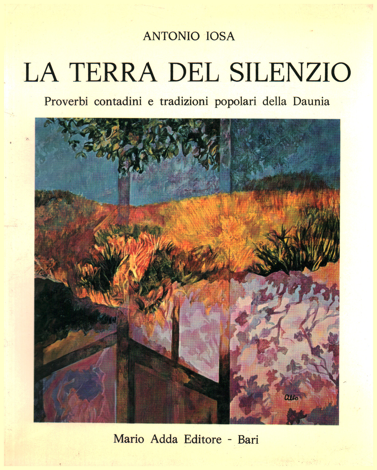 La terra del silenzio, s.a.
