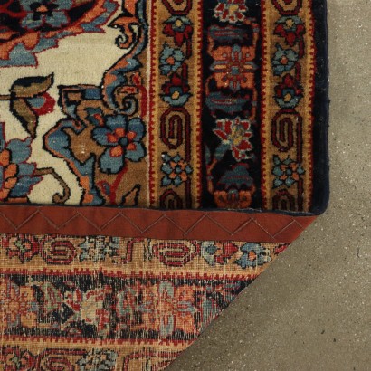 Wool and Cotton Kirman Laver Carpet Iran 1920s-1930s